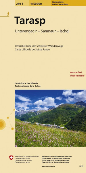 Swisstopo 1 : 50 000 Tarasp