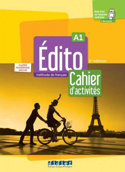 Édito A1, 2e édition. Cahier d'activités + code numérique