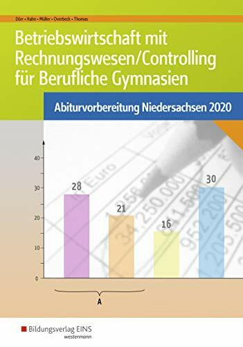 Abiturvorbereitung Berufliche Gymnasien in Niedersachsen / Betriebswirtschaft mit Rechnungswesen/Controlling für Berufliche Gymnasien: Abiturvorbereitung Niedersachsen 2020: Arbeitsheft