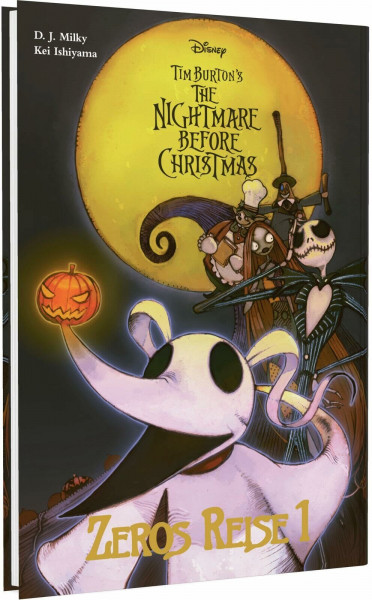Tim Burton's The Nightmare Before Christmas: Zeros Reise 1: Magische Manga-Serie ab 10 über Abenteuer von Jack Skellingtons Geisterhund Zero