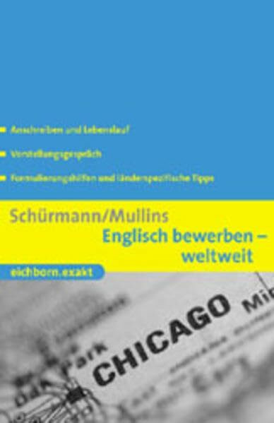 Englisch bewerben - weltweit: Anschreiben und Lebenslauf - Vorstellungsgespräch
