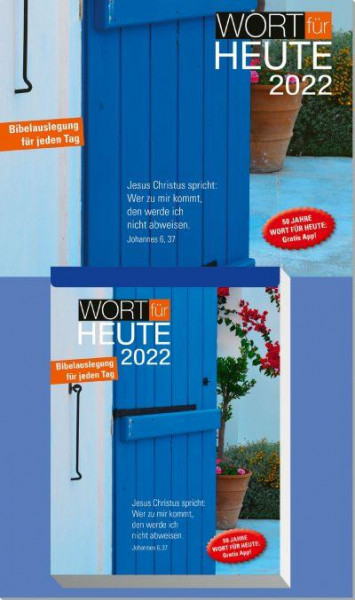 Wort für heute 2022 - Abreißkalender mit Rückwand