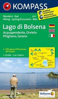 Lago di Bolsena (Acquapendente - Orvieto - Pitigliano - Sorano) 1 : 50 000