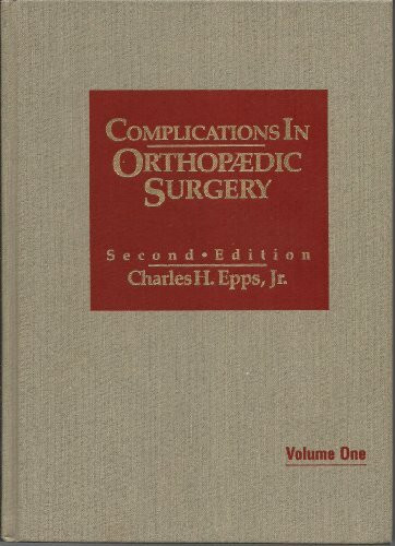 Complications in Orthopaedic Surgery