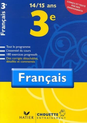 Chouette Francais 3e: 14-15 Ans