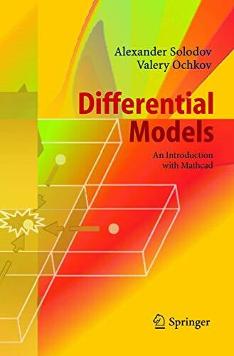 Differential Models: An Introduction with Mathcad