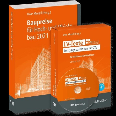 LV-Texte + Baupreise für den Hochbau und Objektbau 2021