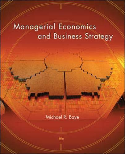 Managerial Economics and Business Strategy (Economia e discipline aziendali)