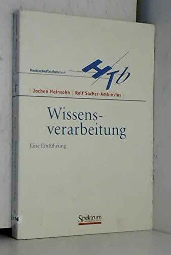 Wissensverarbeitung: Eine Einführung Wissensverarbeitung: Eine Einführung