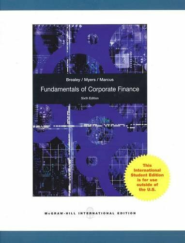 McGraw Hill Higher Education Fundamentals Of Corporate Finance
