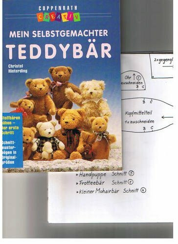 Mein selbstgemachter Teddybär. Stoffbären nähen - der erste Schritt