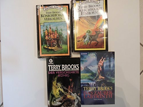 Terry Brooks Landover (Das Schwarze Einhohrn, Das Zauberlabyrinth, Königreich zu Verkaufen, Der Verschenkte König)
