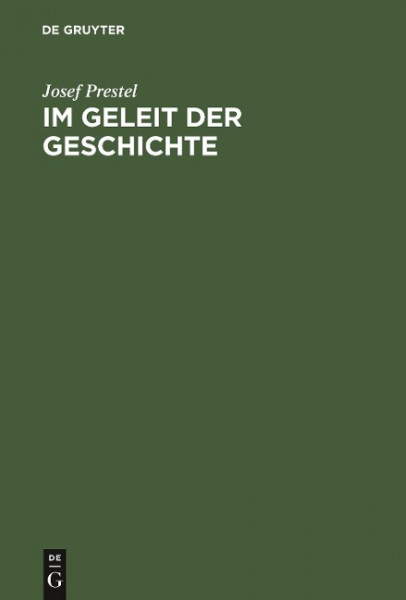 Im Geleit der Geschichte