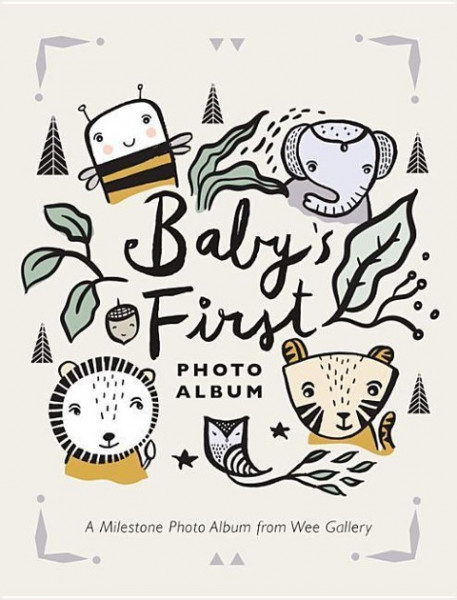 Baby's First Photo Album: A Milestone Photo Album