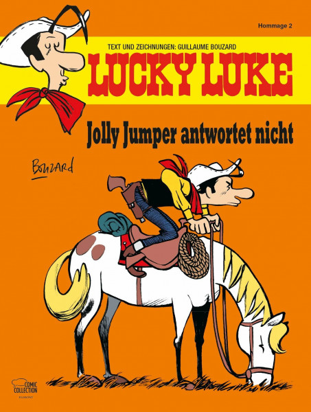 Jolly Jumper antwortet nicht: Eine Lucky-Luke-Hommage von Guillaume Bouzard