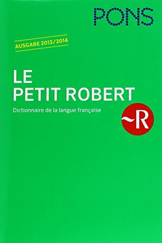 PONS Le Petit Robert 2013/2014