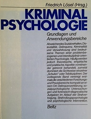 Kriminalpsychologie.