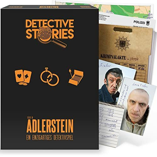 iDventure Detective Stories Adlerstein, Tatort Detektivspiel, Krimispiel