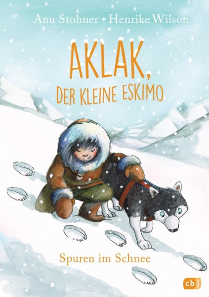 Aklak, der kleine Eskimo - Spuren im Schnee