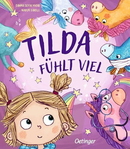 Tilda fühlt viel: Einfühlsames Bilderbuch über Gefühle mit 3 Vorlesegeschichten für Kinder ab 4 Jahren