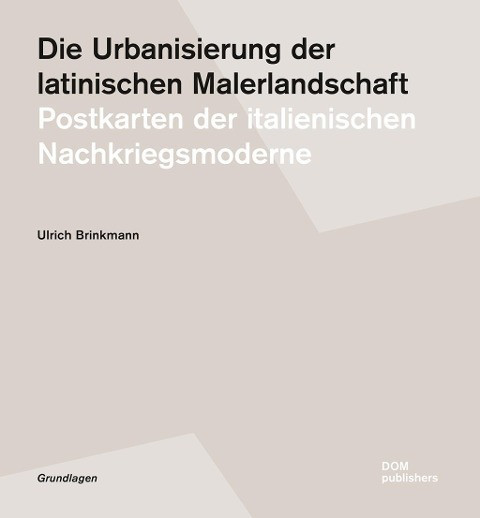 Die Urbanisierung der latinischen Malerlandschaft