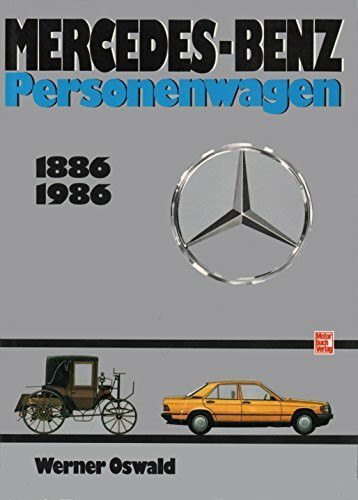 Mercedes-Benz Personenwagen 1886 - 1986 Buch Motorbuch