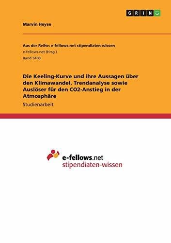 Die Keeling-Kurve und ihre Aussagen über den Klimawandel. Trendanalyse sowie Auslöser für den CO2-Anstieg in der Atmosphäre Die Keeling-Kurve und ihre Aussagen über den Klimawandel. Trendanalyse sowie Auslöser für den CO2-Anstieg in der Atmosphäre