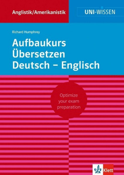 Aufbaukurs Übersetzen Deutsch-Englisch