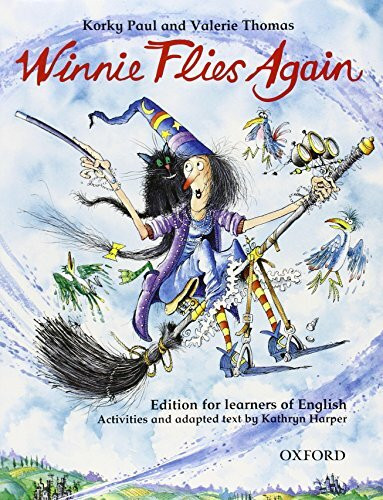 Winnie Flies Again Story Book (with Activity Booklet): Edition for learners of English (Winnie The Witch)