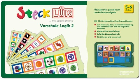 SteckLÜK. Vorschule Logik 2: Alter 5 - 6 (grün)