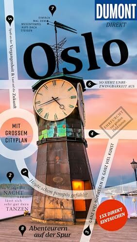 DUMONT direkt Reiseführer Oslo: Mit großem Cityplan