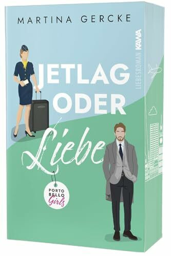 Jetlag oder Liebe: Eine turbulente Liebesgeschichte | Mit wunderschönem limitierten Farbschnitt (Portobello Girl)
