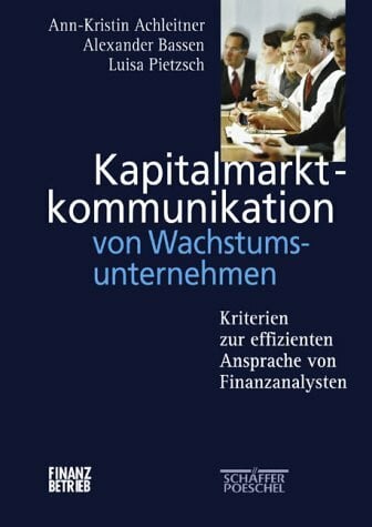 Kapitalmarktkommunikation von Wachstumsunternehmen