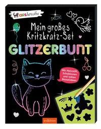 Mein großes Kritzkratz-Set - Glitzerbunt