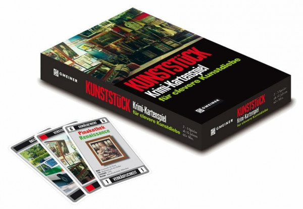 Hutter Trade Selection 77871 - Kunststück - Krimi-Kartenspiel für clevere Kunstdiebe (Gmeiner Verlag)