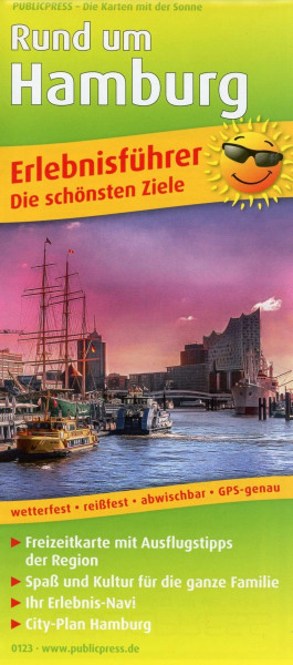 Publicpress Erlebnisführer Rund um Hamburg 1:150.000: Erlebnisführer mit Informationen zu Freizeiteinrichtungen sowie City-Plan Hamburg auf der ... GPS-genau. 1: 150 000 (Erlebnisführer: EF)