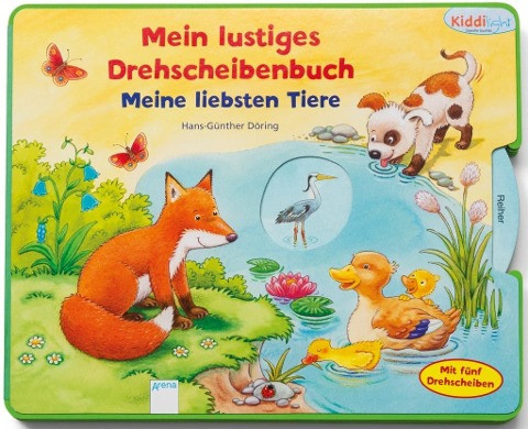 Mein lustiges Drehscheibenbuch. Meine liebsten Tiere