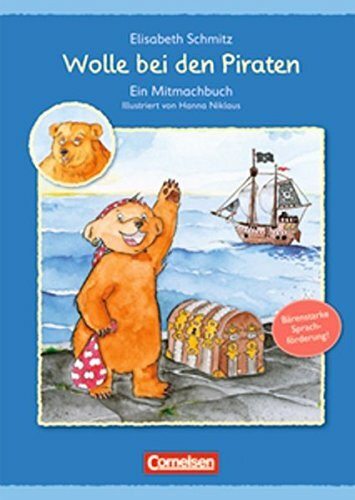 Sprachförderung mit Wolle: Wolle bei den Piraten: Ein Mitmachbuch - 3-6 Jahre. Buch