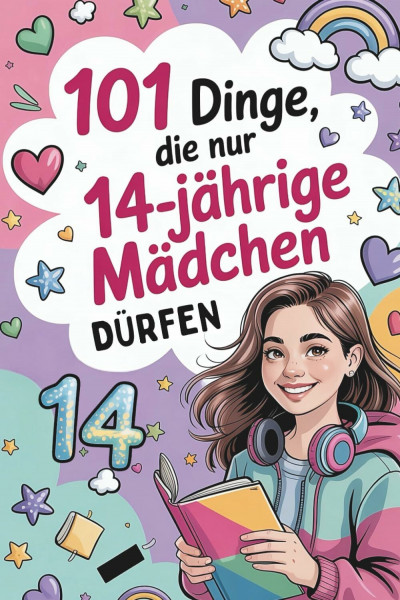 101 Dinge, die nur 14-jährige Mädchen dürfen: Das liebevolle Geschenk zum 14. Geburtstag oder zwischendurch – voller Spaß, Mut und inspirierender Gedanken