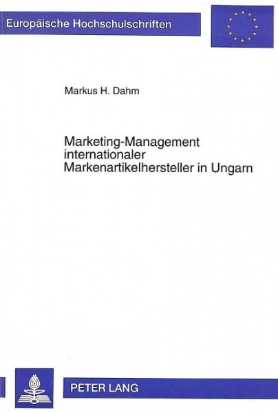 Marketing-Management internationaler Markenartikelhersteller in Ungarn