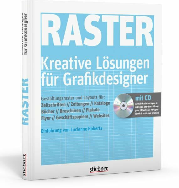 Raster - Kreative Lösungen für Grafikdesigner (mit CD)