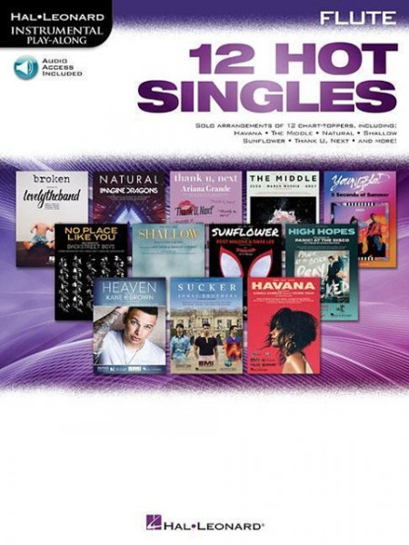 12 Hot Singles: For Flute