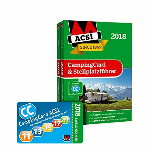 ACSI CampingCard & Stellplatzführer 2018 (ACSI Campinggids)