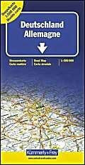 Kümmerly & Frey Karten, Deutschland, Doppelkarte Nord und Süd: Doppelkarte Nord-Süd 1:500000 (Kümmerly+Frey Strassenkarten)