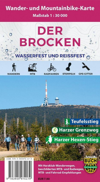 Der Brocken 1:30 000