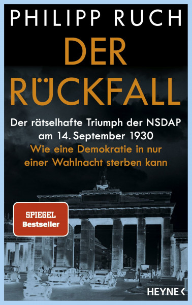 Der Rückfall: Der rätselhafte Triumph der NSDAP am 14. September 1930: Wie eine Demokratie in nur einer Wahlnacht sterben kann - Der SPIEGEL-Bestseller des bekannten Politikaktivisten
