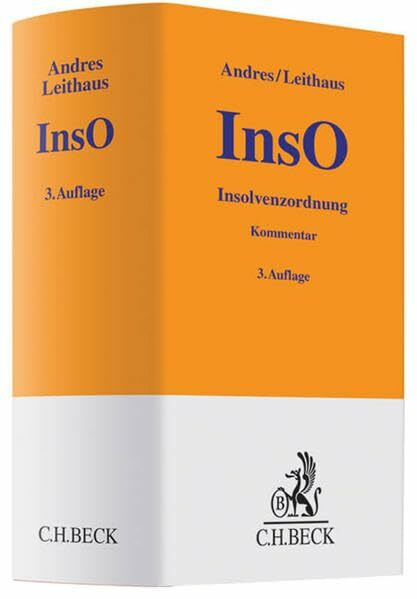 Insolvenzordnung (InsO) (Gelbe Erläuterungsbücher)