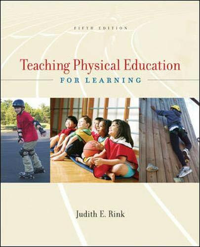 Teaching Physical Education For Learning