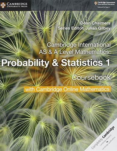 Cambridge International As & a Level Mathematics Probability & Statistics 1 Coursebook + Cambridge Online Mathematics, 2 Years Access