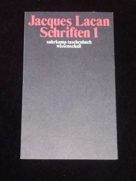 Schriften 1.